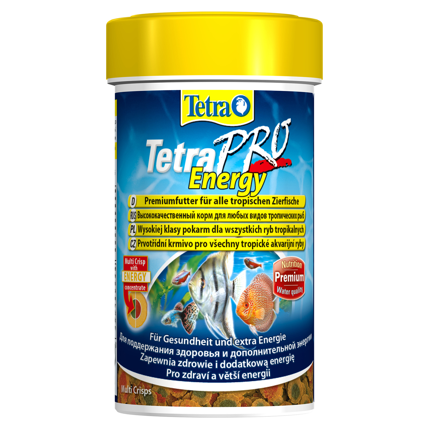 TetraPro Energy Crisps корм-чипсы для всех видов рыб для дополнительной энергии