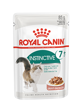 Влажный корм для пожилых кошек старше 7 лет Royal Canin Instinctive +7 в соусе 85 г