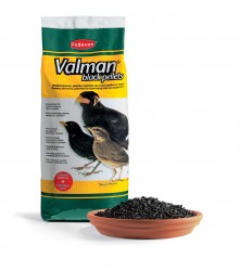 Корм для плодоядных/насекомоядных птиц дополнительный Padovan Valman Black Pellets 