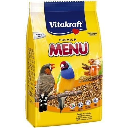 Корм для экзотических птиц Vitakraft Premium Menu Exzotis 0,5 кг