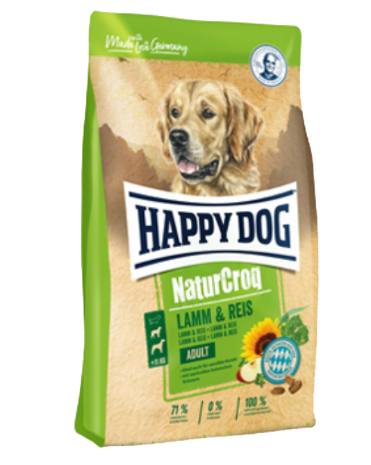 Сухой корм для собак Happy Dog NaturCroq Lamb & Rice ягненок с рисом