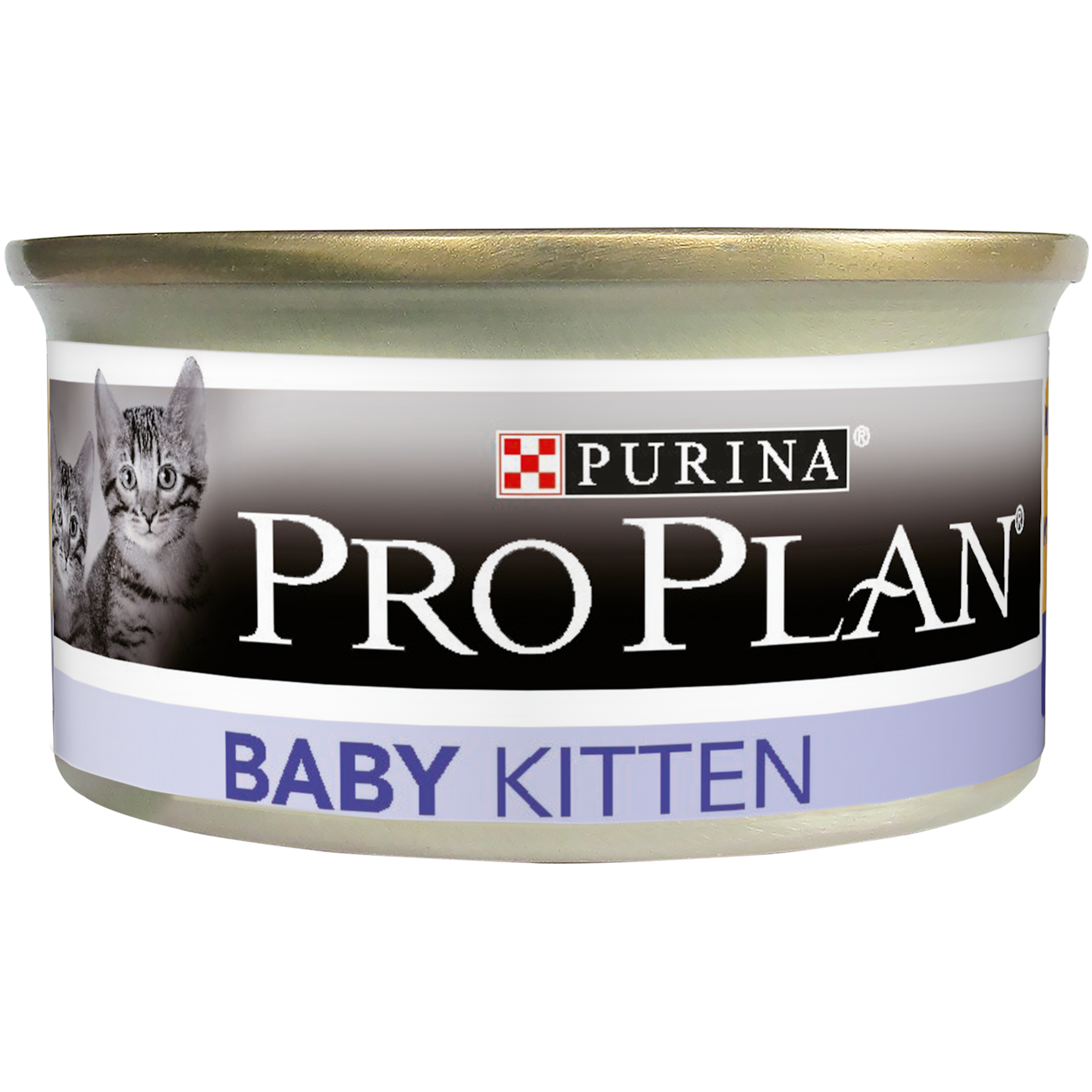 Консервы для котят Pro Plan Baby Kitten первый прикорм, нежный мусс 85 г х 24 шт.