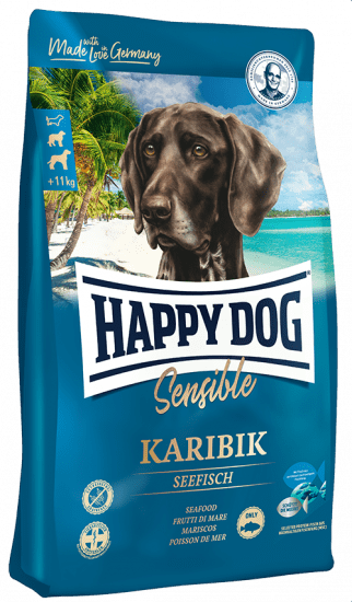 Сухой корм для собак Happy Dog Supreme Карибик (морская рыба)