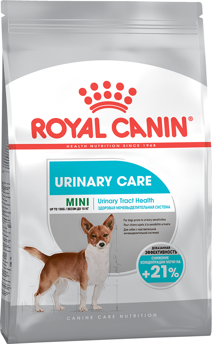 Сухой корм для собак мелких пород Royal Canin Mini Urinary Care при чувствительной мочевыделительной системе