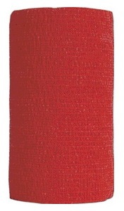 Бандаж (бинт) для собак и кошек самофиксирующийся Andover PetFlex 7,5 см х 4,5 м, красный