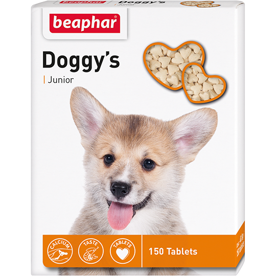 Витамины для щенков Beaphar (Беафар) Doggy’s Junior, 150 штук