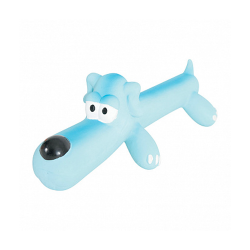 Игрушка для собак Zolux Собака из латекса, голубая 31 см