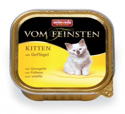 Консервы для котят Animonda Vom Feinsten Kitten с мясом домашней птицы 100 г х 32 шт.