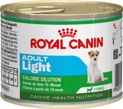 Консервы для взрослых собак Royal Canin Adult Light предрасположенных к полноте  195 г
