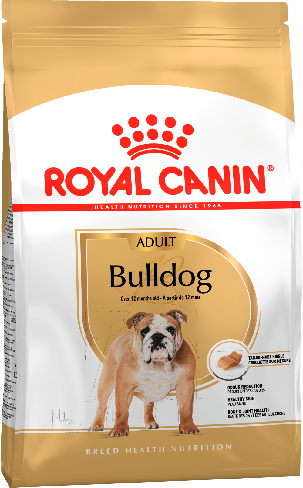 Сухой корм для взрослых собак Royal Canin Bulldog 24 Adult породы Английский бульдог