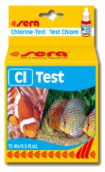 Тест для определения концентрация хлора в аквариумной воде Sera Cl-Test 15 мл