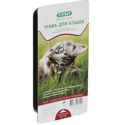 Трава для кошек Titbit, для выращивания овса