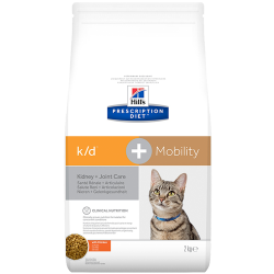 Сухой диетический корм для кошек Hill’s™ Prescription Diet™ Feline k/d™+Mobility, 1,5 кг