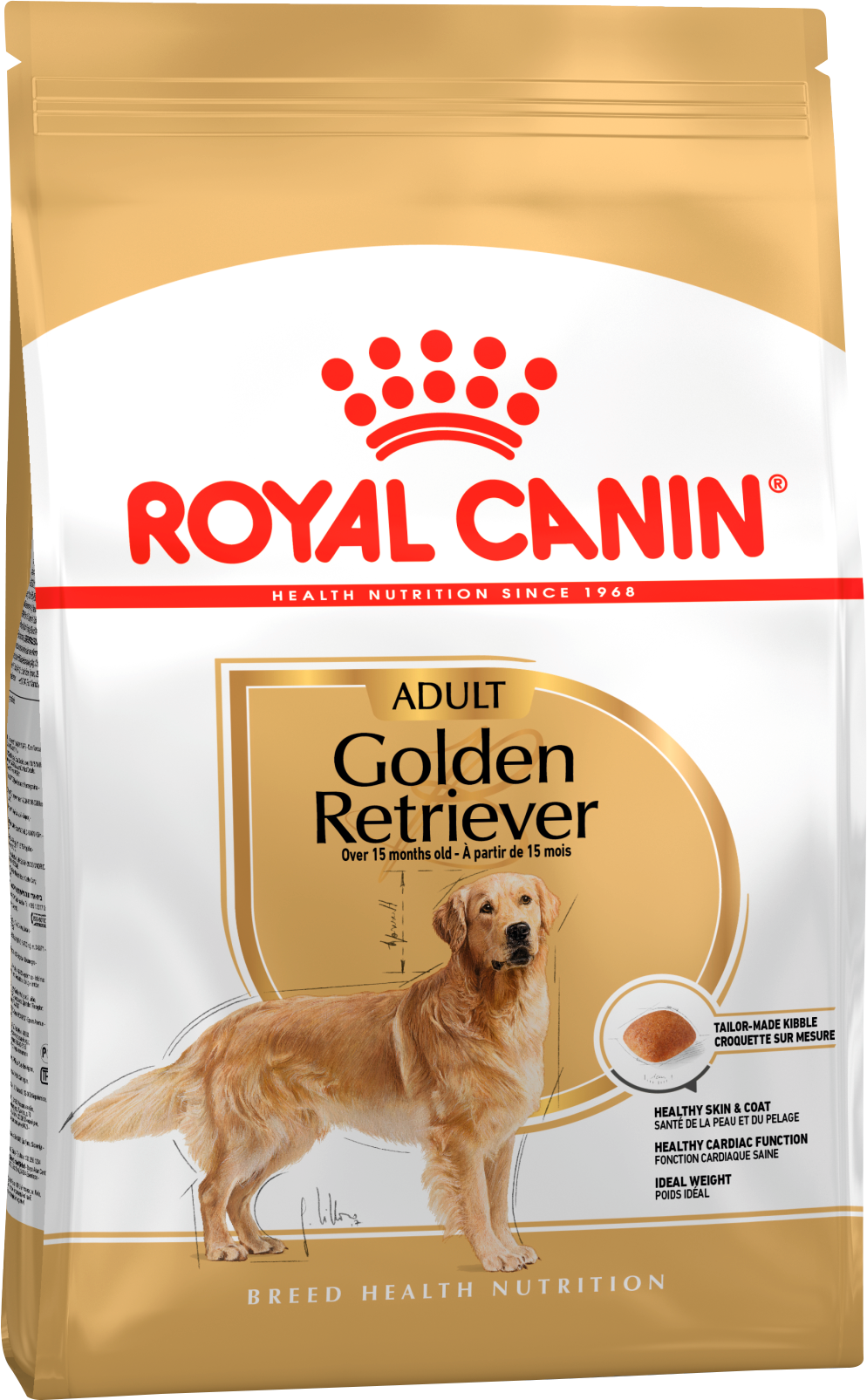 Сухой корм для собак Royal Canin Golden Retriever 25 Adult для породы Голден ретривер