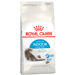 Сухой корм Royal Canin Indoor Long Hair 35 для кошек длинношерстных пород живущих в помещении