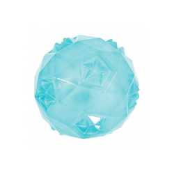 Игрушка для собак Zolux Мяч из термопластичной резины, бирюзовый 6 см
