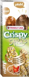 Палочки для крыс и мышей Versele-Laga Crispy с попкорном и орехами, 2×55 г