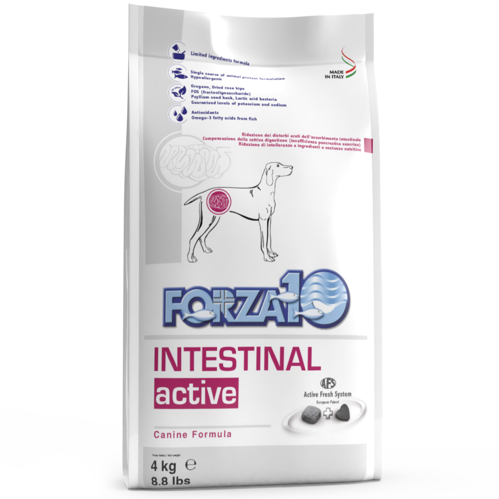 Сухой корм Forza10 Adult Intestinal Active для взрослых собак при проблемах ЖКТ