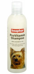 Шампунь для собак с чувствительной кожей Beaphar ProVitamin Shampoo Macadamia Oi с маслом австралийского ореха, 250 мл