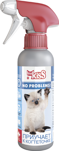 Ms. Kiss спрей зоогигиенический для кошек "Приучает к когтеточке" 200 мл