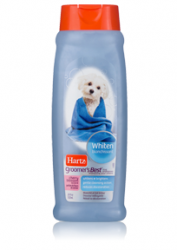 Шампунь для собак со светлой шерстью Hartz Groomer's Best Whitener Shampoo for Dogs, 532 мл