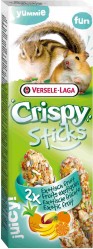 Палочки для хомяков и белок Versele-Laga Crispy с тропическими фруктами, 2×55 г
