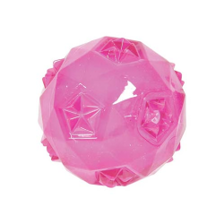 Игрушка для собак Zolux Мяч из термопластичной резины, малиновый 6 см
