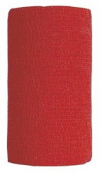 Бандаж (бинт) для собак и кошек самофиксирующийся Andover PetFlex 7,5 см х 4,5 м, красный