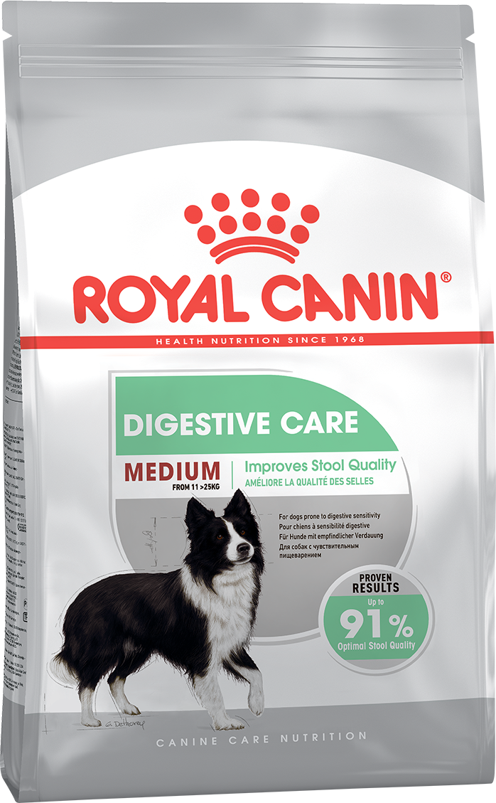 Сухой корм для собак Royal Canin Medium Digestive Care при чувствительной пищеварительной системе