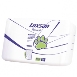 Коврики впитывающие Luxsan Pets Basic 60*90 см, 30 штук