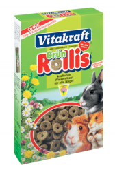 Дополнительный корм для грызунов Vitakraft Rollis Grignote колечки 