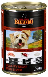 Консервы для взрослых собак Belcando с мясом и печенью