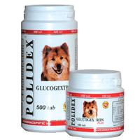 Витамины и минералы для собак Polidex Glucogextron plus (Полидекс Глюкогекстрон)