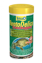 Натуральное лакомство для водных черепах Tetra ReptoDelica Grasshopers кузнечики