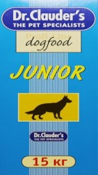Сухой корм для собак Dr. Clauder's Junior для щенков, беременных и кормящих сук, 15 кг