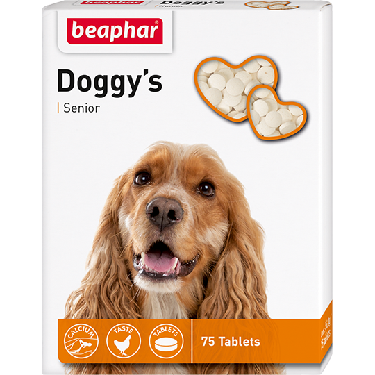 Витамины для пожилых собак Beaphar Doggys Senior 75 шт.