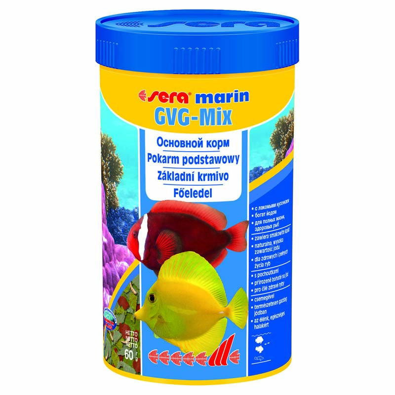 Корм для морских рыб Sera GVG-Mix Marin 250 мл