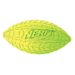 Игрушка для собак Nerf Мяч для регби пищащий, серия "Шина" 10 см
