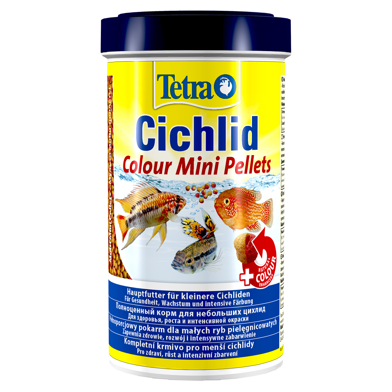 Tetra Cichlid Colour Mini корм для всех видов цихлид для улучшения окраса