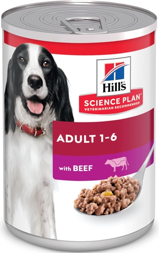 Консервы для взрослых собак Hill's Science Plan с говядиной, 370 г