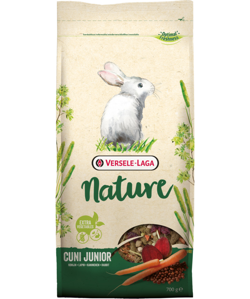 Корм для молодых кроликов Versele-Laga Cuni Junior Nature, 0,7 кг