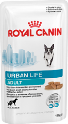 Консервы для взрослых собак живущих в городе Royal Canin Urban Life Adult Wet 150 г