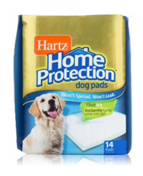 Впитывающие пеленки для собак Hartz Training Pads Maximum Protection for dogs & puppies, 56*56 см