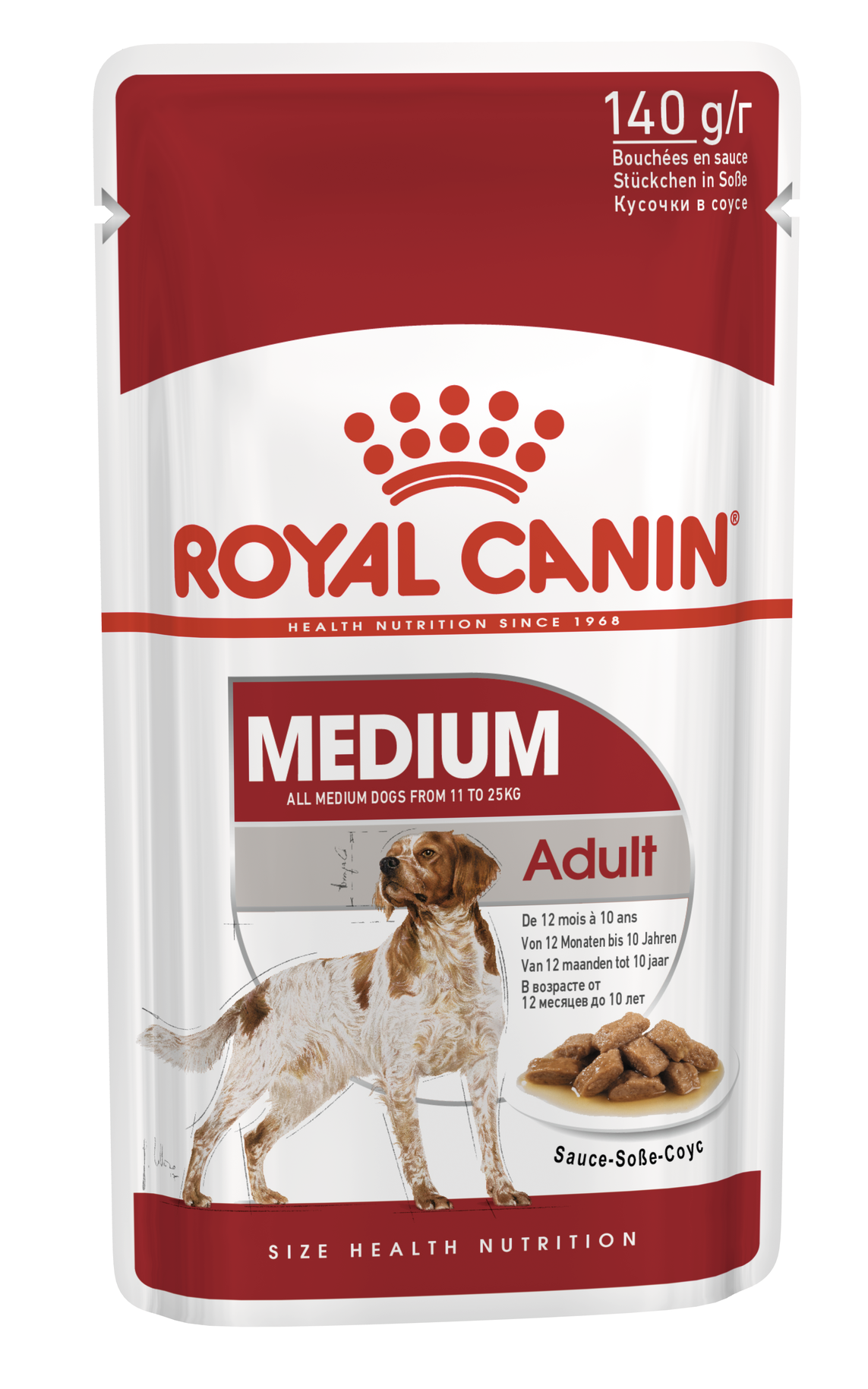 Влажный корм для собак средних пород Royal Canin Medium Adult, 140 г
