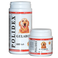 Витамины для собак Polidex Gelabon Plus (Полидекс Гелабон Плюс) поливитамины