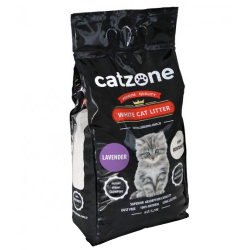 Комкующийся наполнитель для кошачьего туалета Catzone Lavender лаванда