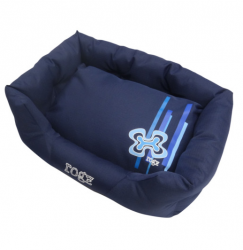 Мягкий лежак для собак Rogz Spice Podz Medium PPM21 синий, 72x45x25 см