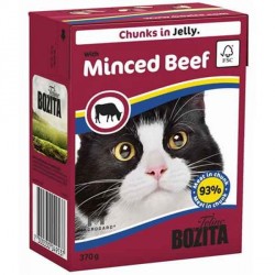 Консервы для кошек Bozita кусочки в желе с рубленой говядиной 370 г