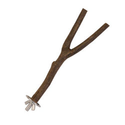 Деревянная жёрдочка для птиц Trixie с креплением, 20 см