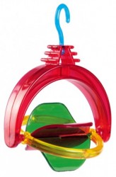 Подвесная игрушка для птиц Beeztees Вертушка, 7,5×11 см